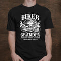 Bikergod Motorcycle I?m A Biker Grandpa T-shirt, Crew-neck Sweatshirt, Hoodie, Tank Top, V-neck T-shirt Design 2D Full Printed Sizes S - 5XL - NABR310