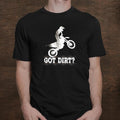Bikergod Motorcycle Got Dirt Motocross T-shirt, Crew-neck Sweatshirt, Hoodie, Tank Top, V-neck T-shirt Design 2D Full Printed Sizes S - 5XL - NABR301