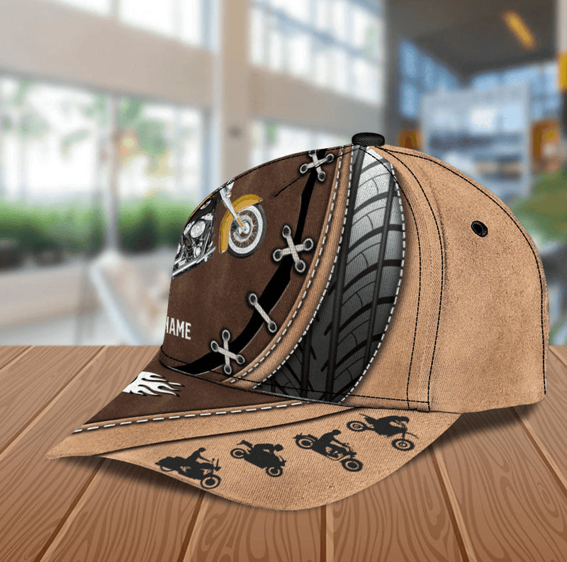 Bikergod Motorcycle Custom Name Classic Cap NABJ167