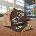 Bikergod Motorcycle Custom Name Classic Cap NABJ167