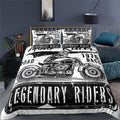 Bikergod Motorcycle Motocross Legendary Riders Bedding Set Cover Design 3D - NABT327