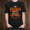 Bikergod Motorcycle I Am A Biker Pawpaw T-shirt, Crew-neck Sweatshirt, Hoodie, Tank Top, V-neck T-shirt Design 2D Full Printed Sizes S - 5XL - NABY219