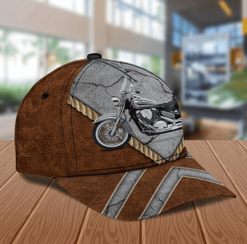 Bikergod Motorcycle Custom Name Classic Cap NABJ175