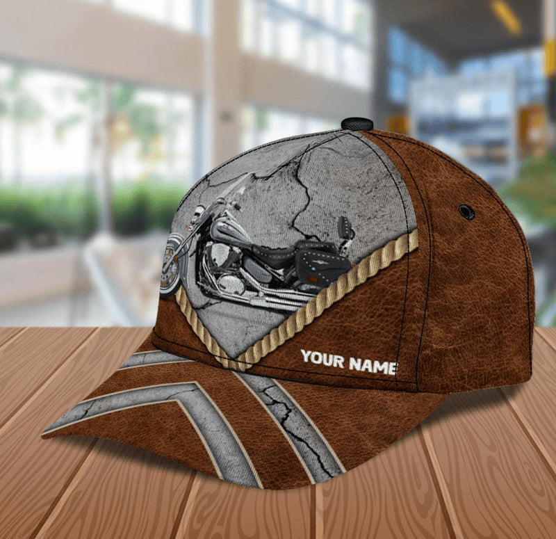 Bikergod Motorcycle Custom Name Classic Cap NABJ175
