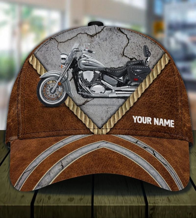 Bikergod Motorcycle Custom Name Classic Cap NABJ175