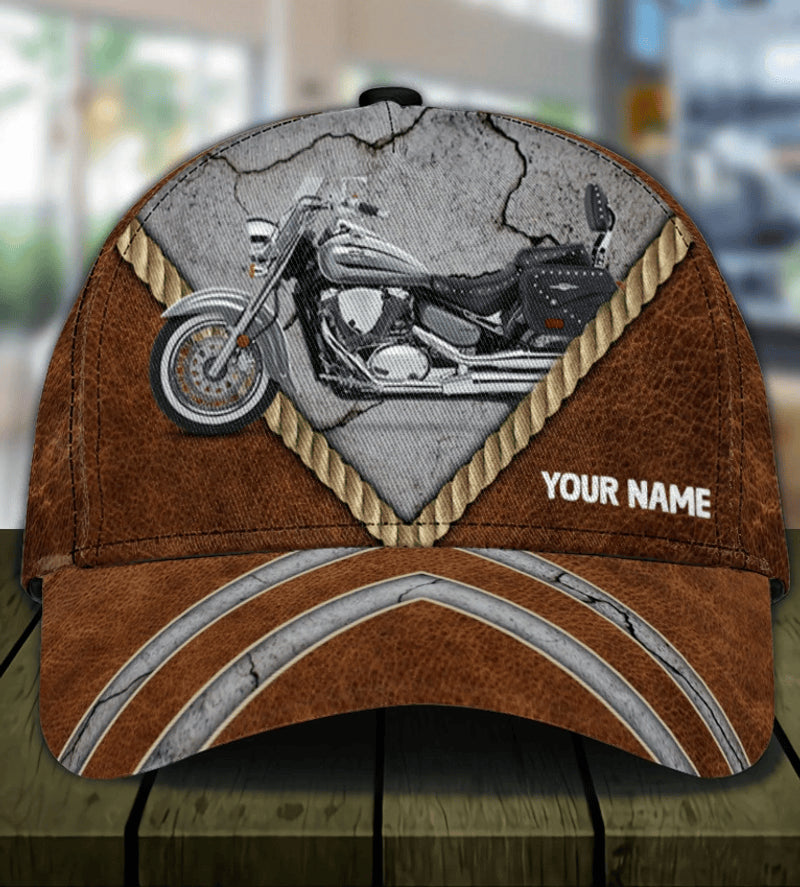 Bikergod Motorcycle Custom Name Classic Cap NABJ175