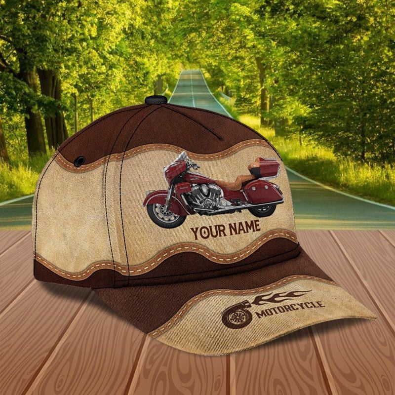 Bikergod Motorcycle Custom Name Classic Cap NABJ169