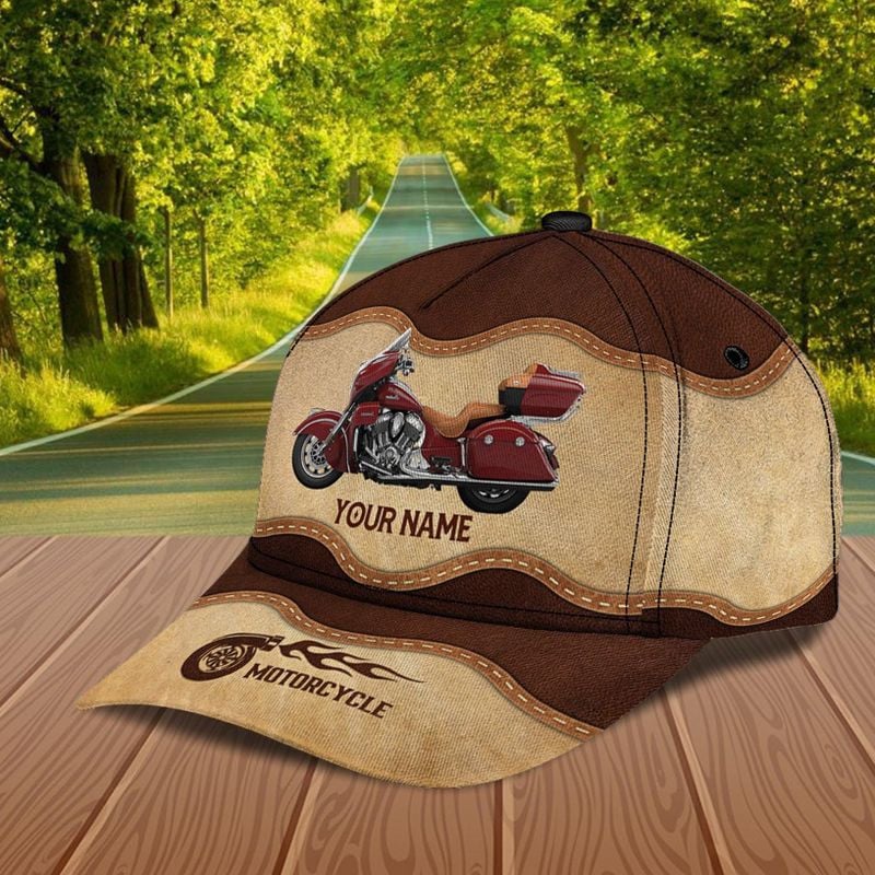 Bikergod Motorcycle Custom Name Classic Cap NABJ169