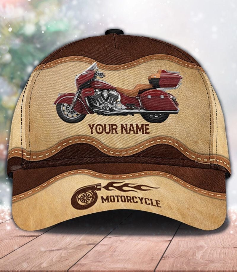 Bikergod Motorcycle Custom Name Classic Cap NABJ169