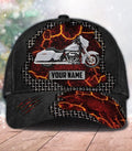 Bikergod Motorcycle Custom Name Classic Cap NABJ187