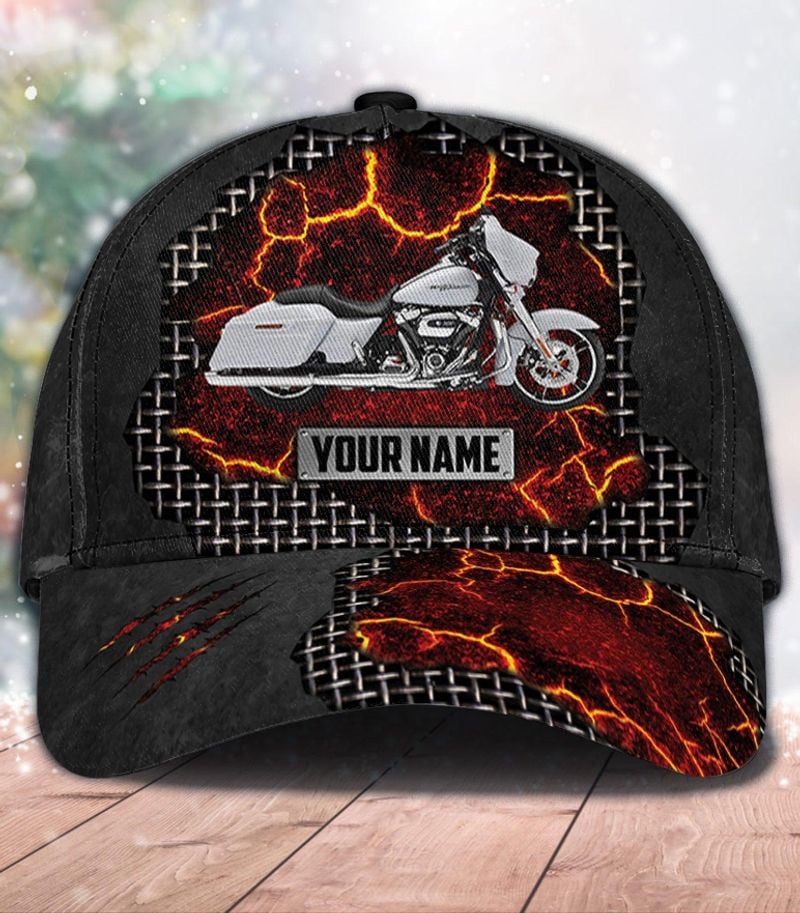 Bikergod Motorcycle Custom Name Classic Cap NABJ187