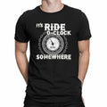 Bikergod Motorcycle It's Ride O-clock Somewhere T-shirt, Crew-neck Sweatshirt, Hoodie, Tank Top, V-neck T-shirt Design 2D Full Printed Sizes S - 5XL - NABE246