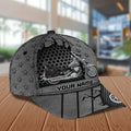 Bikergod Motorcycle Riding Is My Therapy Custom Name Classic Cap NABJ170