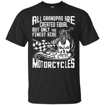 Bikergod Motorcycle Only The Finest Grandpas Ride Motorcycles T-shirt, Crew-neck Sweatshirt, Hoodie, Tank Top, V-neck T-shirt Design 2D Full Printed Sizes S - 5XL - NABD324