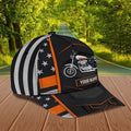 Bikergod Motorcycle Custom Name Classic Cap NABJ202