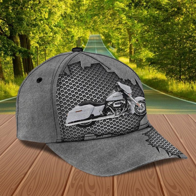 Bikergod Motorcycle Custom Name Classic Cap NABJ200