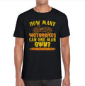 Bikergod Motorcycle How Many Motorbikes Can One Man Own T-shirt, Crew-neck Sweatshirt, Hoodie, Tank Top, V-neck T-shirt Design 2D Full Printed Sizes S - 5XL - NABS426