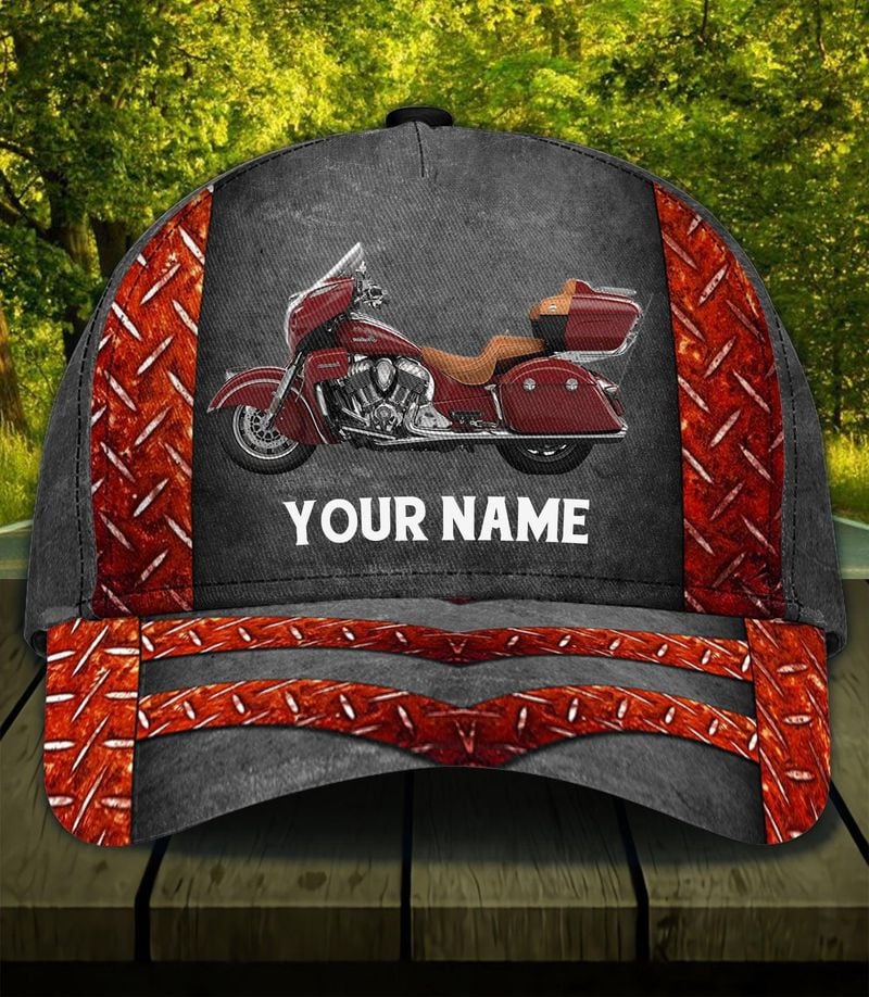 Bikergod Motorcycle Custom Name Classic Cap NABJ180