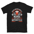 Bikergod Motorcycle Never Underestimate A Nurse Who Rides A Motorcycle T-shirt, Crew-neck Sweatshirt, Hoodie, Tank Top, V-neck T-shirt Design 2D Full Printed Sizes S - 5XL - NABK211