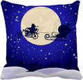 Bikergod Motorcycles Santa Claus on Motorbike Christmas Pillow Case Design 3D Full Printed NABE277