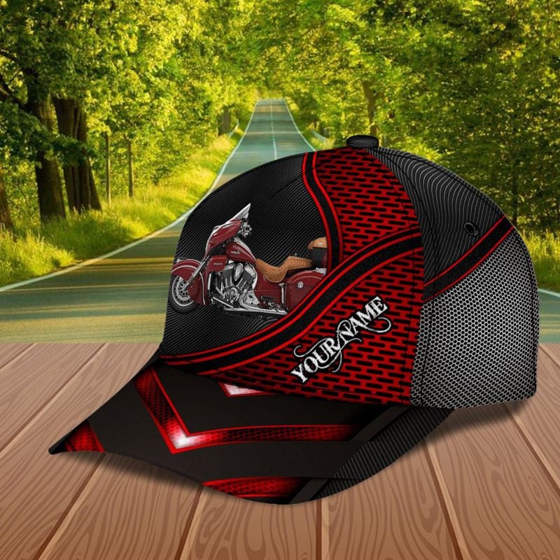 Bikergod Motorcycle Custom Name Classic Cap NABJ168