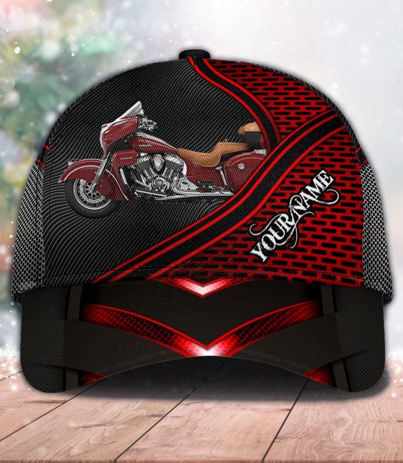 Bikergod Motorcycle Custom Name Classic Cap NABJ168