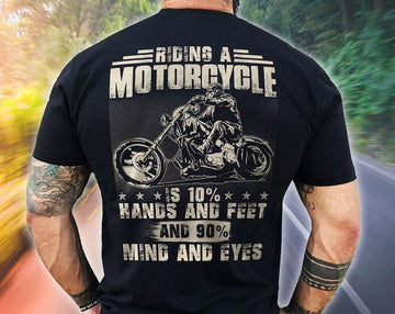 Bikergod Motorcycle Riding a Motorcycle T-shirt, Crew-neck Sweatshirt, Hoodie, Tank Top, V-neck T-shirt Design 2D Full Printed Sizes S - 5XL - NABS410