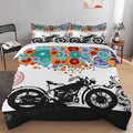 Bikergod Motorcycle Bedding Set Cover Design 3D - NABL322