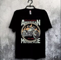 Bikergod Motorcycle It's Classic American Motorcycle T-shirt, Crew-neck Sweatshirt, Hoodie, Tank Top, V-neck T-shirt Design 2D Full Printed Sizes S - 5XL - NABK176