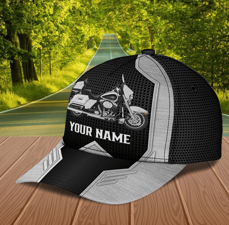 Bikergod Motorcycle Custom Name Classic Cap NABJ199