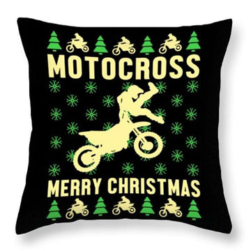 Bikergod Motorcycles Biker Motocross Merry Christmas Pillow Case Design 3D Full Printed NABE271