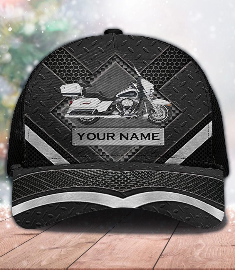 Bikergod Motorcycle Custom Name Classic Cap NABJ197