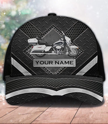 Bikergod Motorcycle Custom Name Classic Cap NABJ197