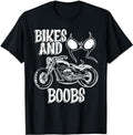 Bikergod Motorcycle Bikes And Boobs T-shirt, Crew-neck Sweatshirt, Hoodie, Tank Top, V-neck T-shirt Design 2D Full Printed Sizes S - 5XL - NABQ309