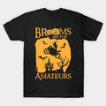 Bikergod Motorcycle brooms are for amateurs Halloween T-shirt, Crew-neck Sweatshirt, Hoodie, Tank Top, V-neck T-shirt Design 2D Full Printed Sizes S - 5XL - NABD257