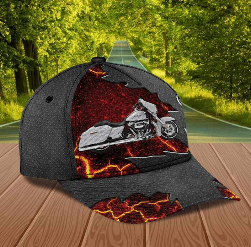 Bikergod Motorcycle Custom Name Classic Cap NABJ189