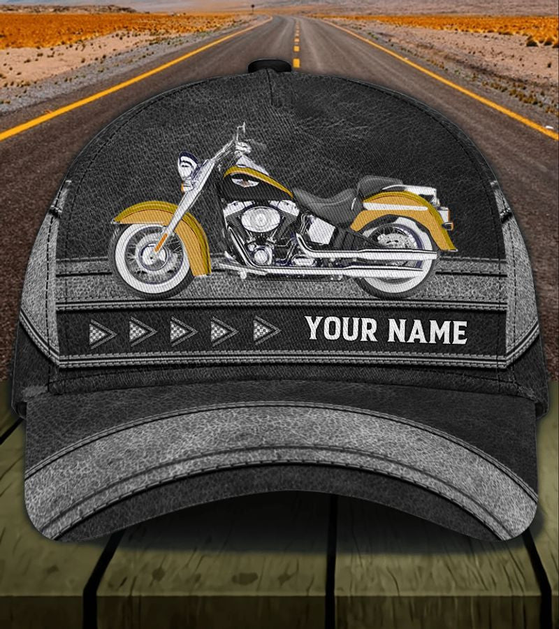 Bikergod Motorcycle Custom Name Classic Cap NABJ188