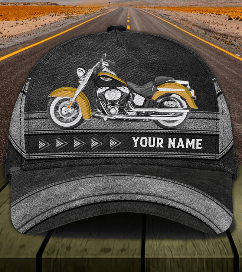 Bikergod Motorcycle Custom Name Classic Cap NABJ188