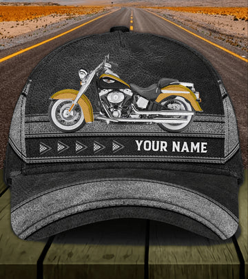 Bikergod Motorcycle Custom Name Classic Cap NABJ188