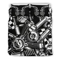 Bikergod Motorcycle BIKER TOOLS Bedding Set Cover Design 3D - NABE218