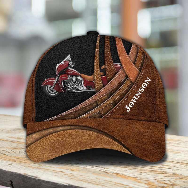 Bikergod Motorcycle Custom Name Classic Cap NABJ191