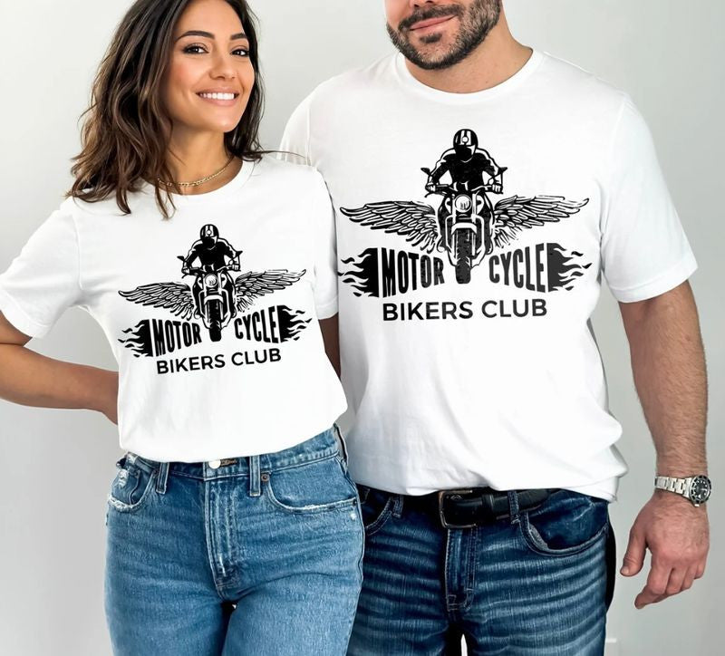 Bikergod Motorcycle Biker Club T-shirt, Crew-neck Sweatshirt, Hoodie, Tank Top, V-neck T-shirt Design 2D Full Printed Sizes S - 5XL - NABK178