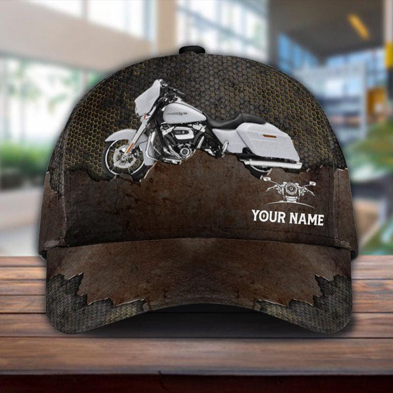 Bikergod Motorcycle Custom Name Classic Cap NABJ160