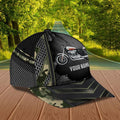 Bikergod Motorcycle Custom Name Classic Cap NABJ192