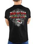 Bikergod Motorcycle Christmas man of God husband dad grandpa biker T-shirt, Crew-neck Sweatshirt, Hoodie, Tank Top, V-neck T-shirt Design 2D Full Printed Sizes S - 5XL - NABQ303