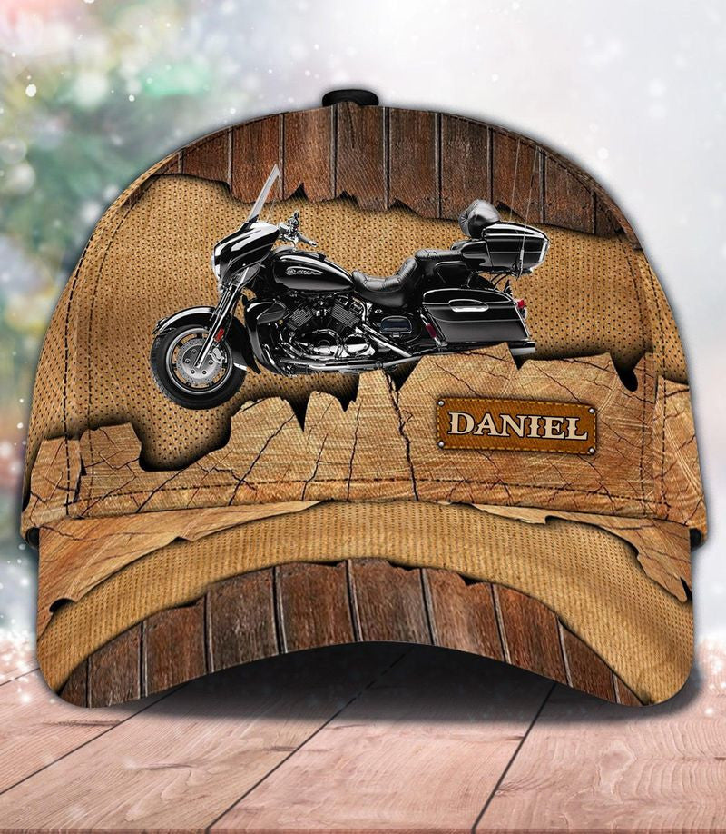 Bikergod Motorcycle Custom Name Classic Cap NABJ155