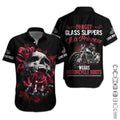 Bikergod Motorcycle This Princess Wears Motorcycle Boots Button Shirt Design 3D Full Printed Sizes S - 5XL NALA172D