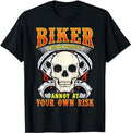 Bikergod Motorcycle Skull Biker Biker With An Attitude T-shirt, Crew-neck Sweatshirt, Hoodie, Tank Top, V-neck T-shirt Design 2D Full Printed Sizes S - 5XL - NALA103