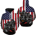 Bikergod Motorcycle Biker USA Flag Custom Name  Hoodie Design 3D Full Printed Sizes S - 5XL - NMQE95B
