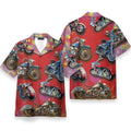 Bikergod Motorcycle COTTON Hawaii Shirt Design 3D Full Printed Sizes S - 5XL NMAR260